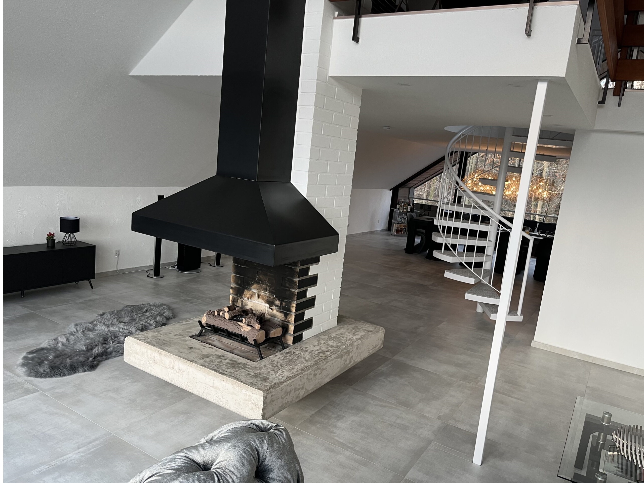 Bioethanol Fire Grate L - 60 cm - Image 2